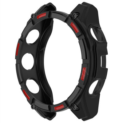 Protective cover (for Garmin Enduro 3), silicone, red and black