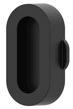 Anti-dust plug for USB-C, black