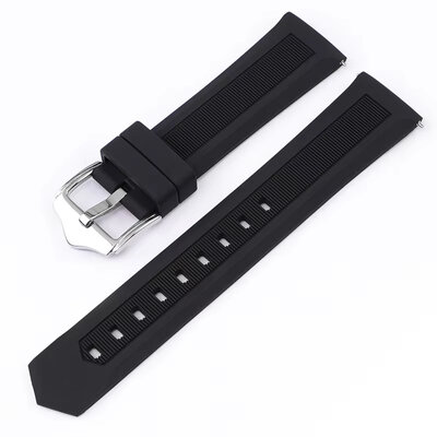 Ricardo silicone strap, black, Quick Release