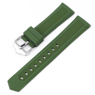 Ricardo silicone strap, green, Quick Release