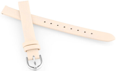 Leather strap JVD RJ7222.3 10mm, beige, children's