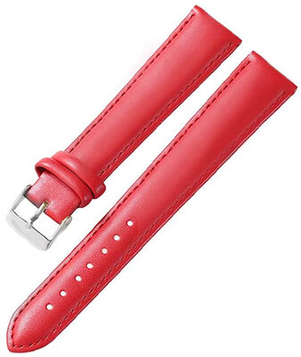 Ricardo Ancona leather strap, red, Quick Release