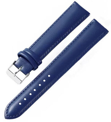 Ricardo Ancona leather strap, blue, Quick Release