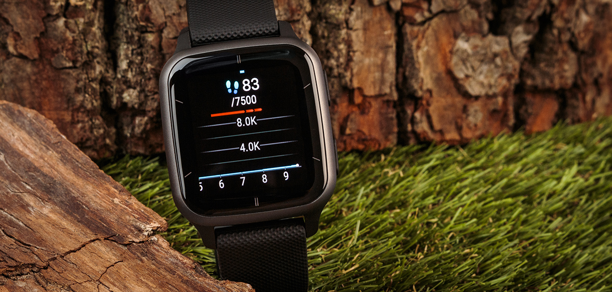 Garmin Venu Sq 2 Music Edition GPS Smartwatch, Black/Slate